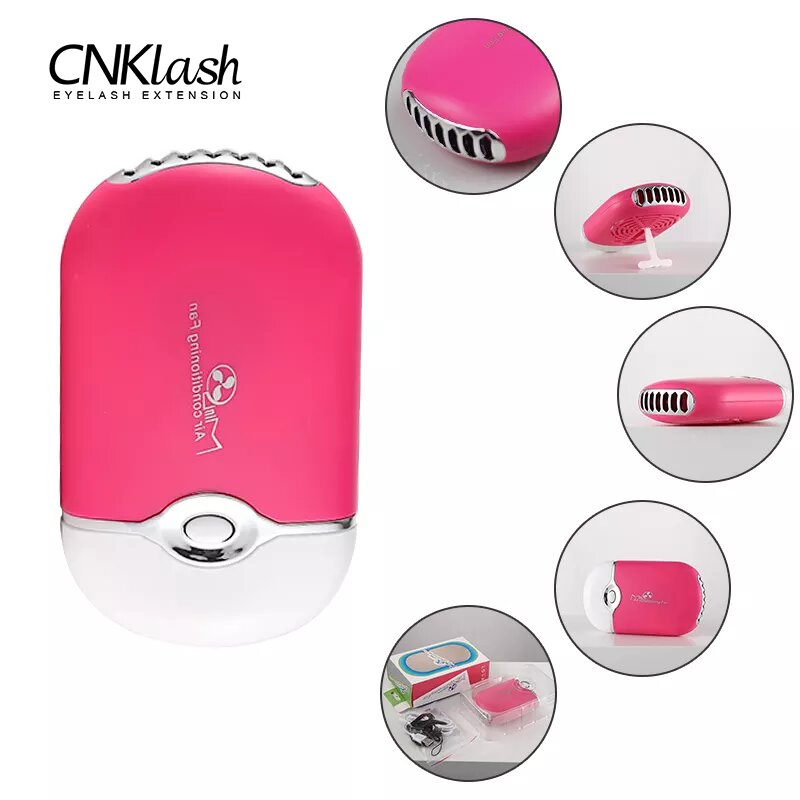 Eyelash Extension Volume Lashes - USB Mini Eyelashes Fan Grafting Eyelash