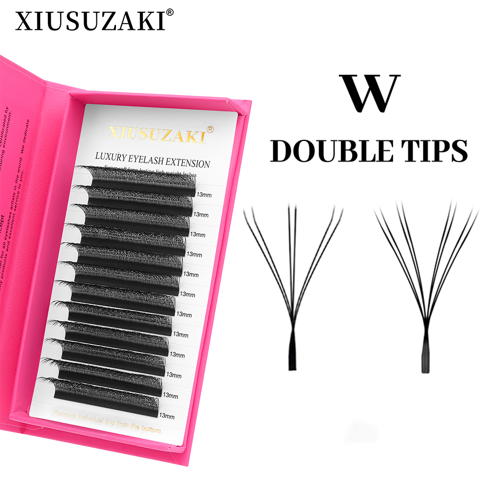 XIUSUZAKI Double Tips 3D 4D W  - Eyelash Extension Double Volume review and price