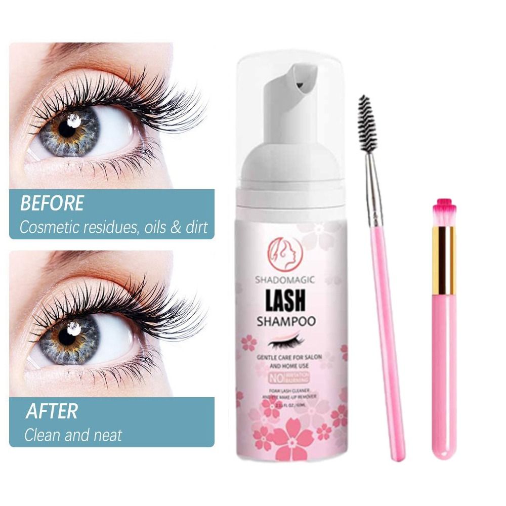 Gentle and Delicate Eyelash Cl - Eyelash Extension Foam Cleanser review and price