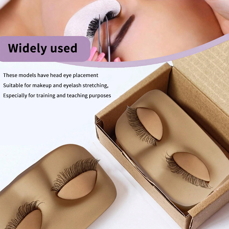 Mini Lash Flat Model Head Prac - Eyelash Extension Model review and price