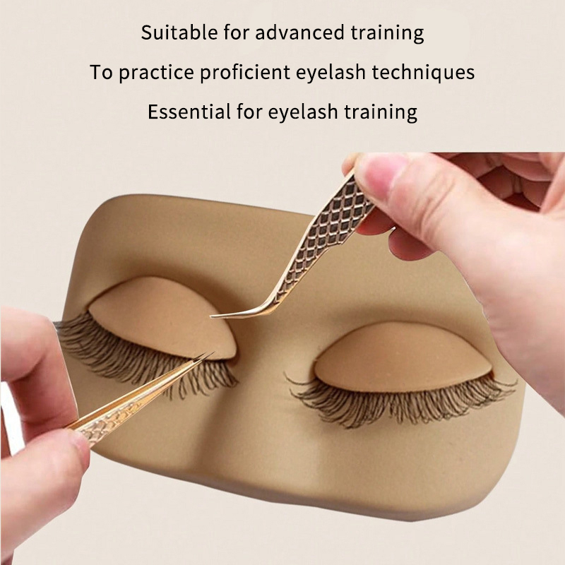 Mini Lash Flat Model Head Prac - Eyelash Extension Model review and price