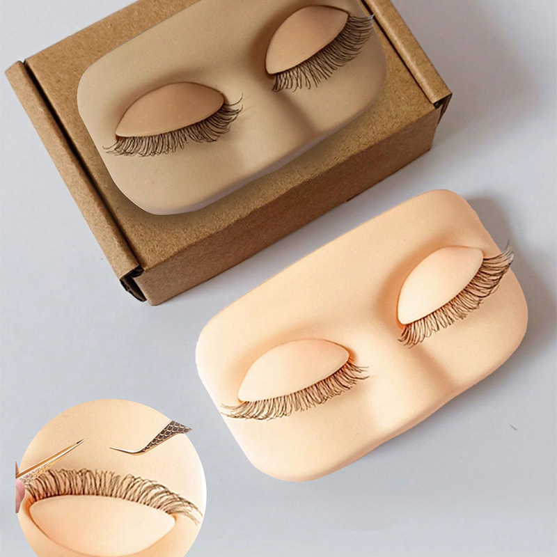 Mini Lash Flat Model Head Prac - Eyelash Extension Model review and price