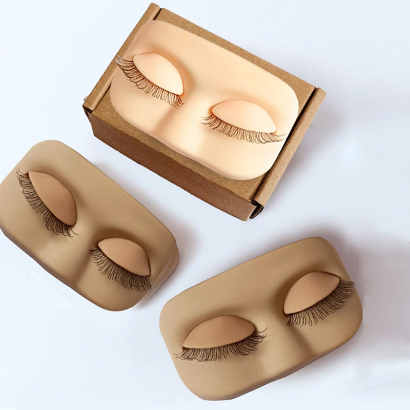 Mini Lash Flat Model Head Prac - Eyelash Extension Model review and price