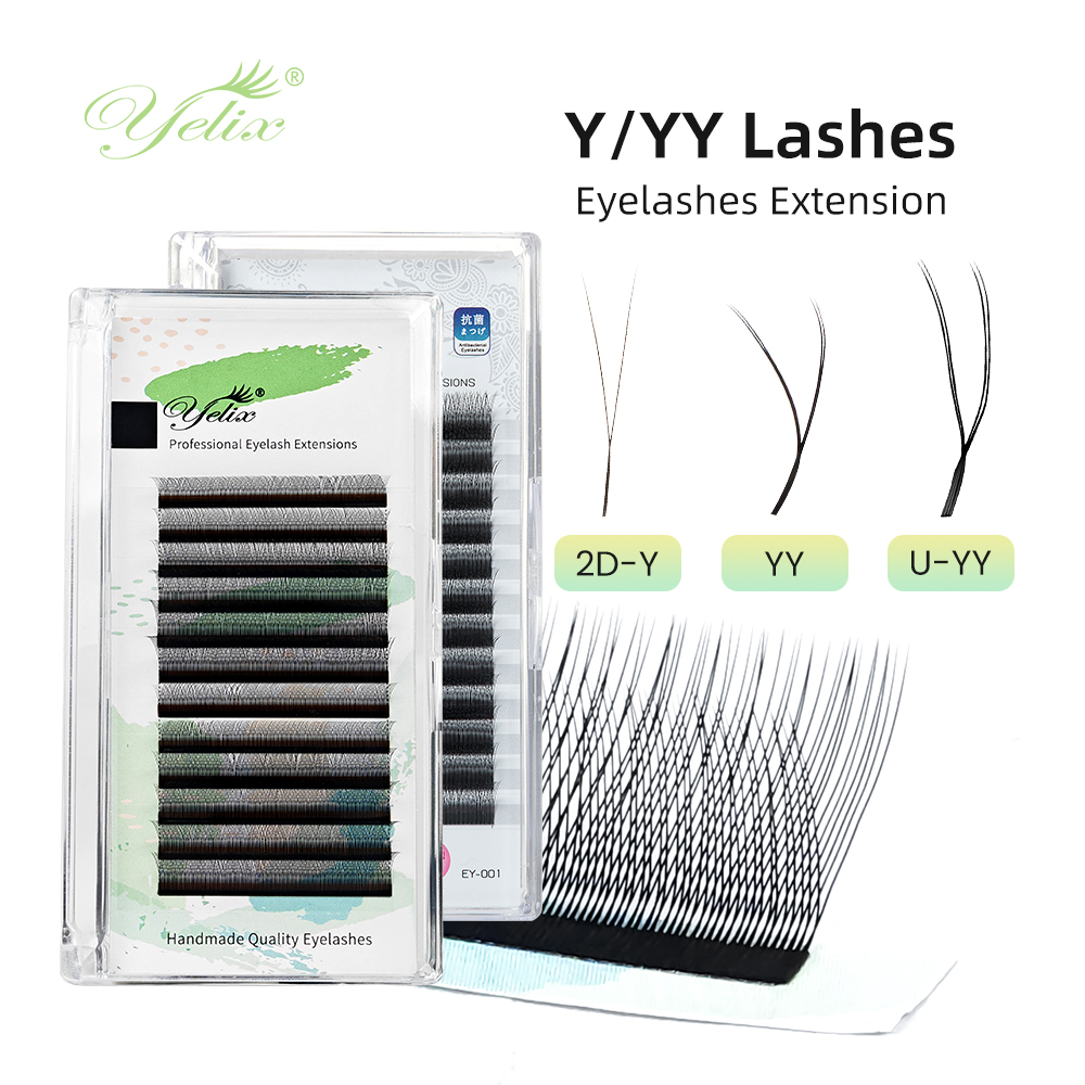 Yelix Y/YY Lashes Double Tips  - Eyelash Extension Double Volume review and price
