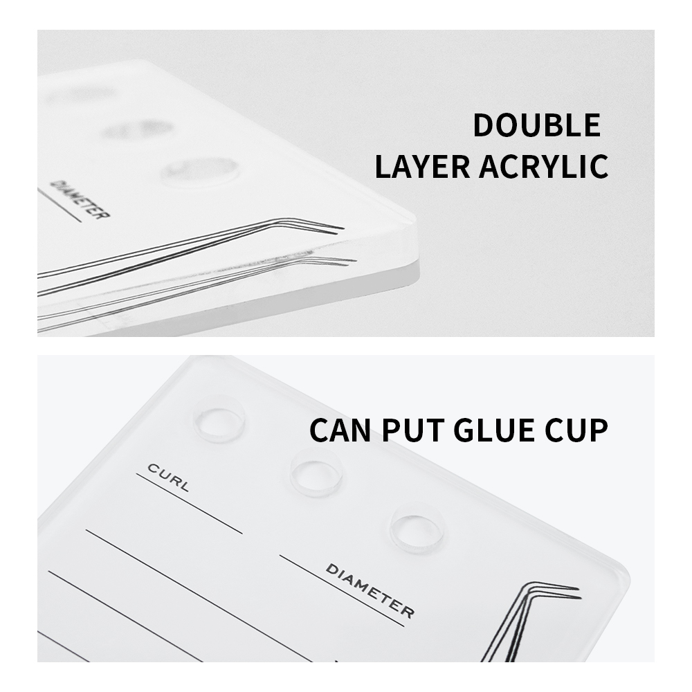 GAHAMACA Acrylic Lashes Holder - Eyelash Extension Model review and price