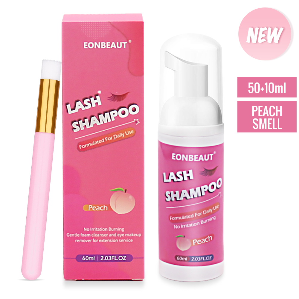 60ml Eyelash Extension Shampoo - Eyelash Extension Foam Cleanser review and price