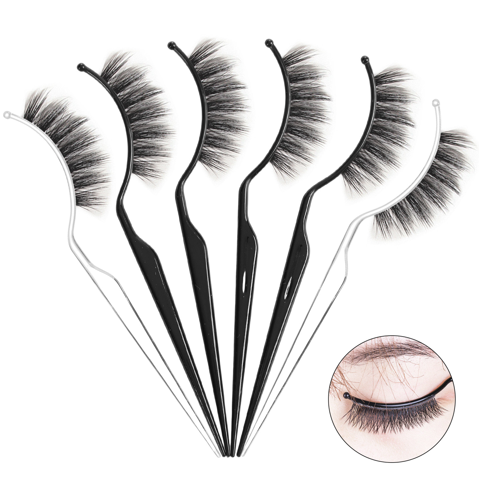 10pcs False Eyelashes Trial We - Eyelash Extension Model review and price