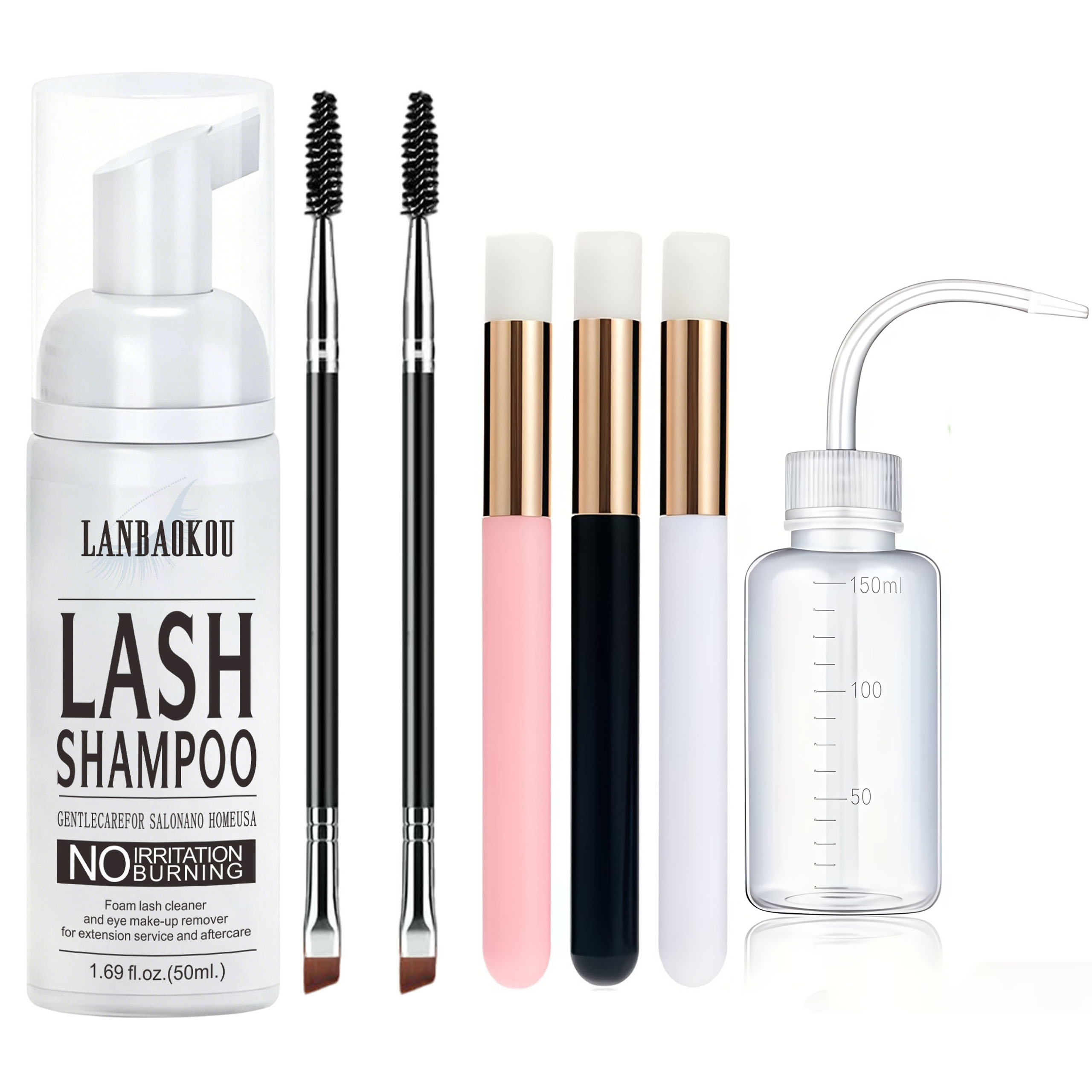 Lash Shampoo for Eyelash 50ML  - Eyelash Extension Foam Cleanser review and price