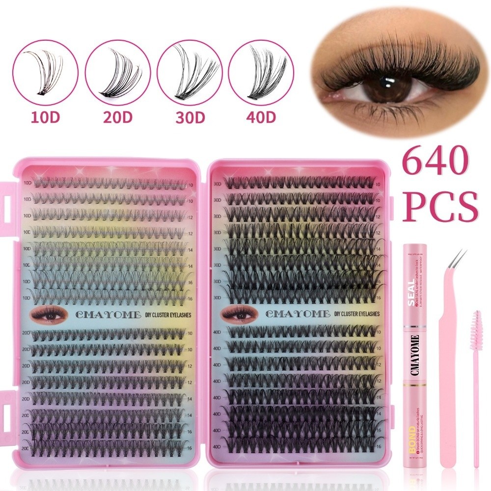 Bond and Seal False Eyelashes  - Eyelash Extension Volume Lashes review and price