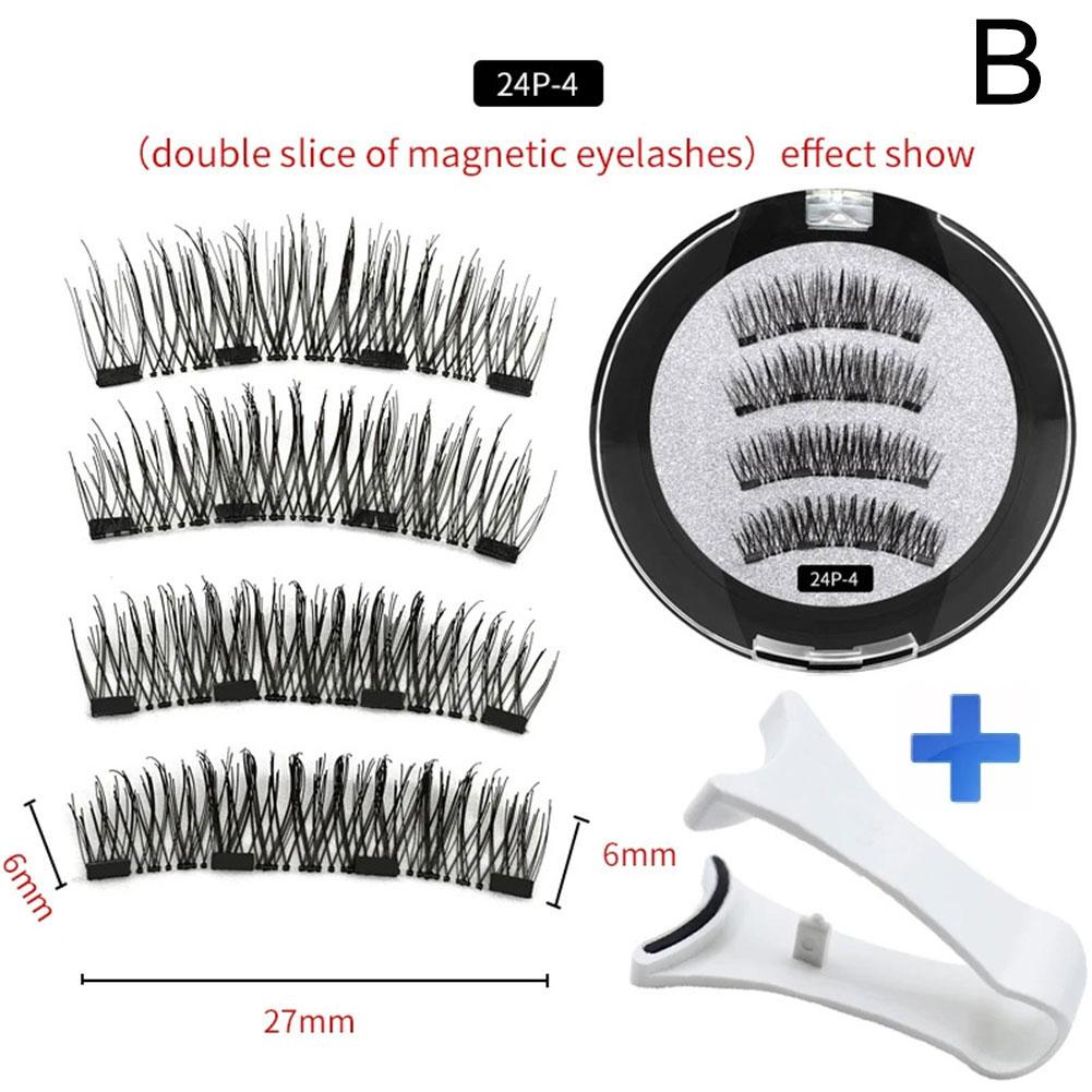 2 Pair 3D Magnetic False Eyela - Eyelash Extension Equipment review and price