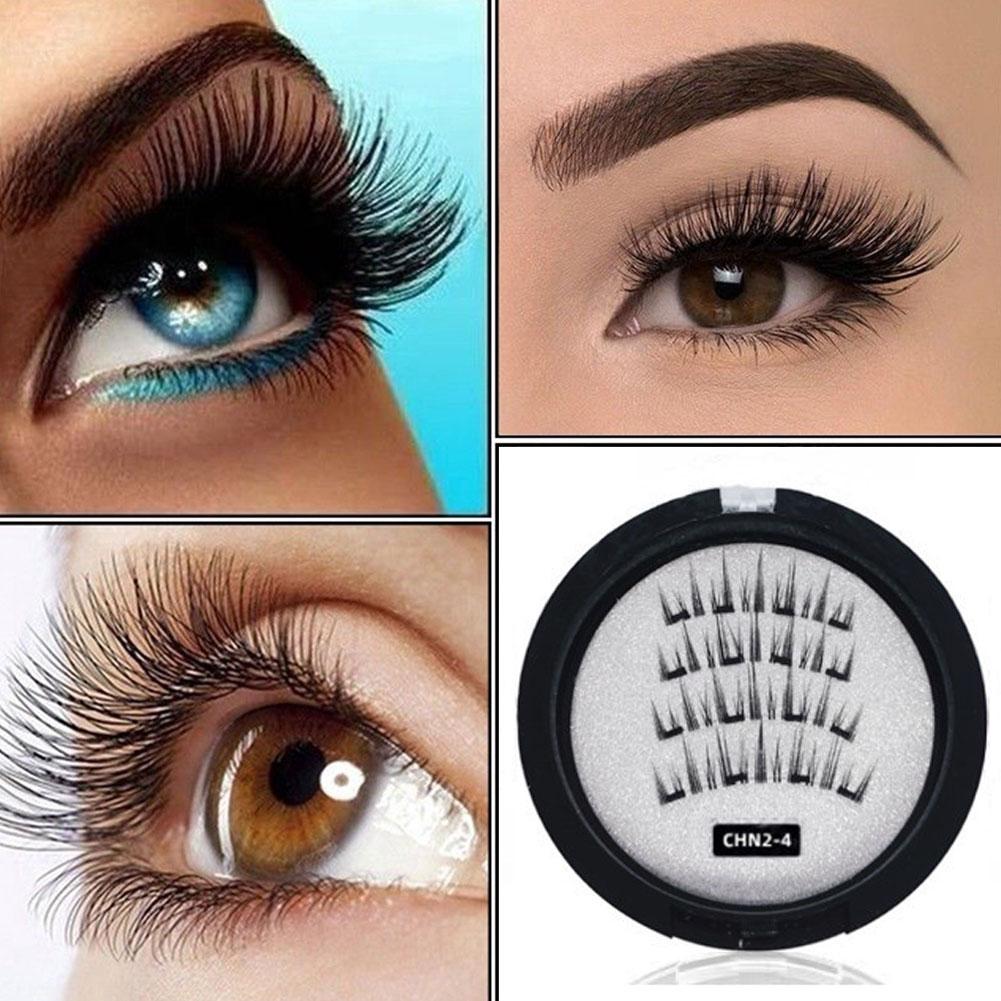 2 Pair 3D Magnetic False Eyela - Eyelash Extension Equipment review and price