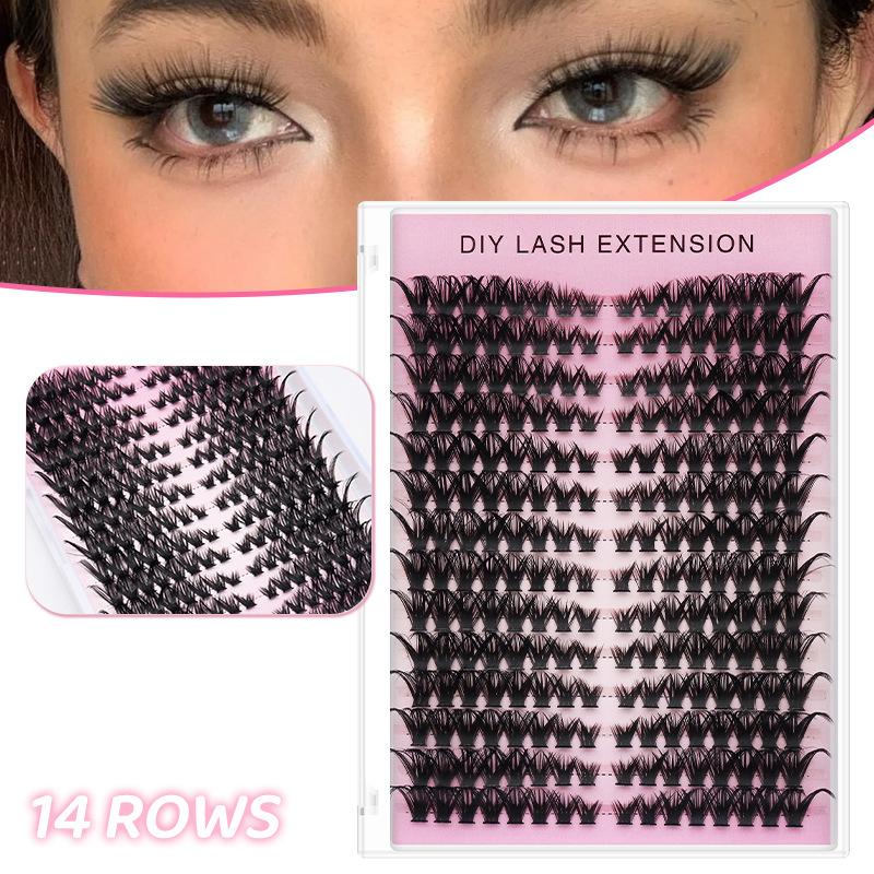 20pcs DIY False Eyelash Extens - Eyelash Extension Volume Lashes review and price