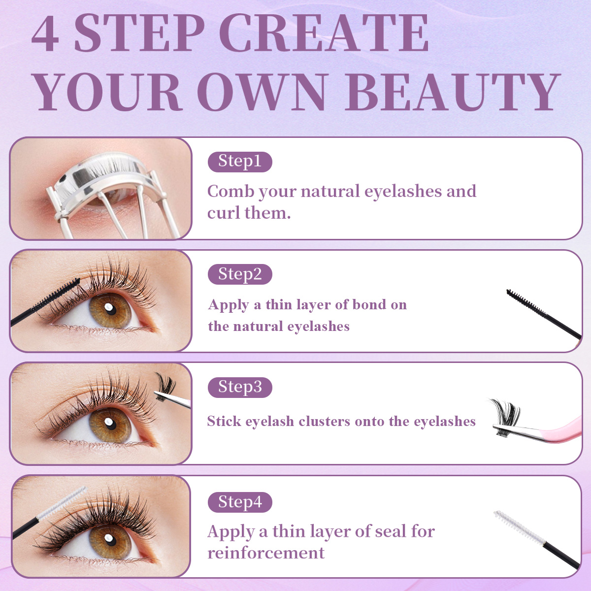 Individual False Eyelashes Mix - Eyelash Extension Equipment review and price
