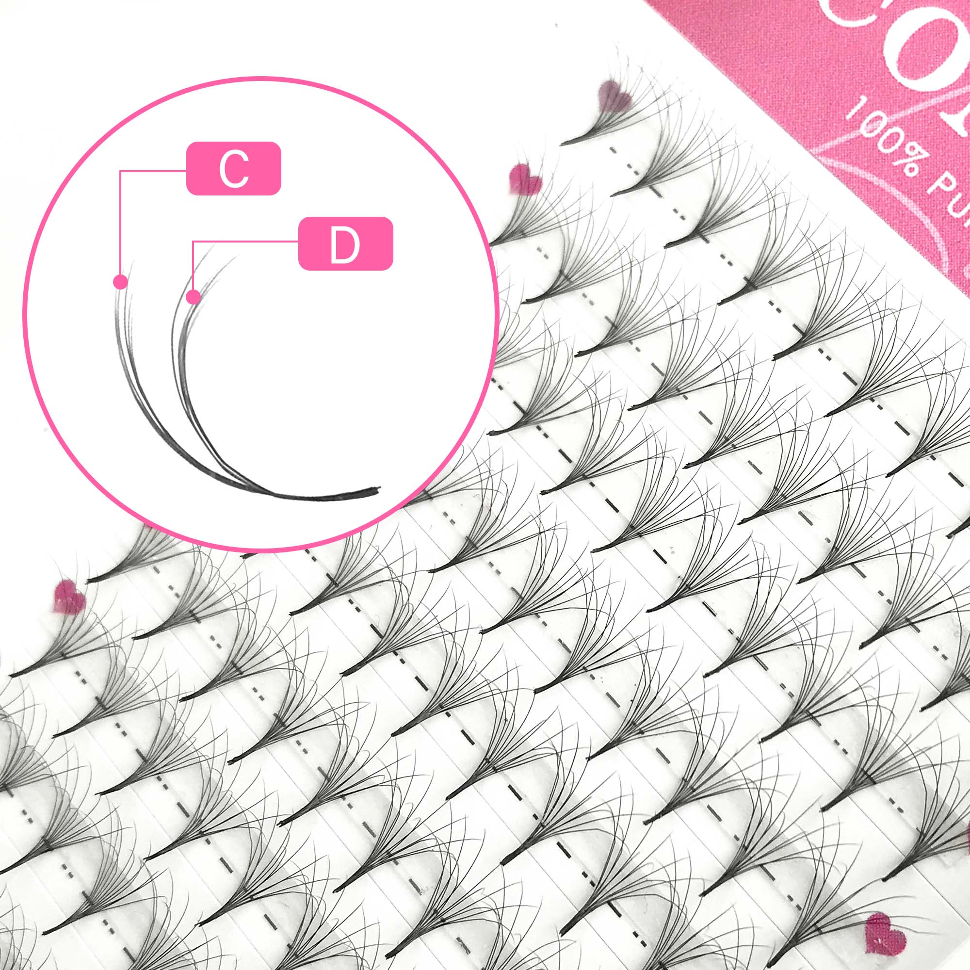 CoMango Double-Layer Fluffy Pr - Eyelash Extension Double Volume review and price
