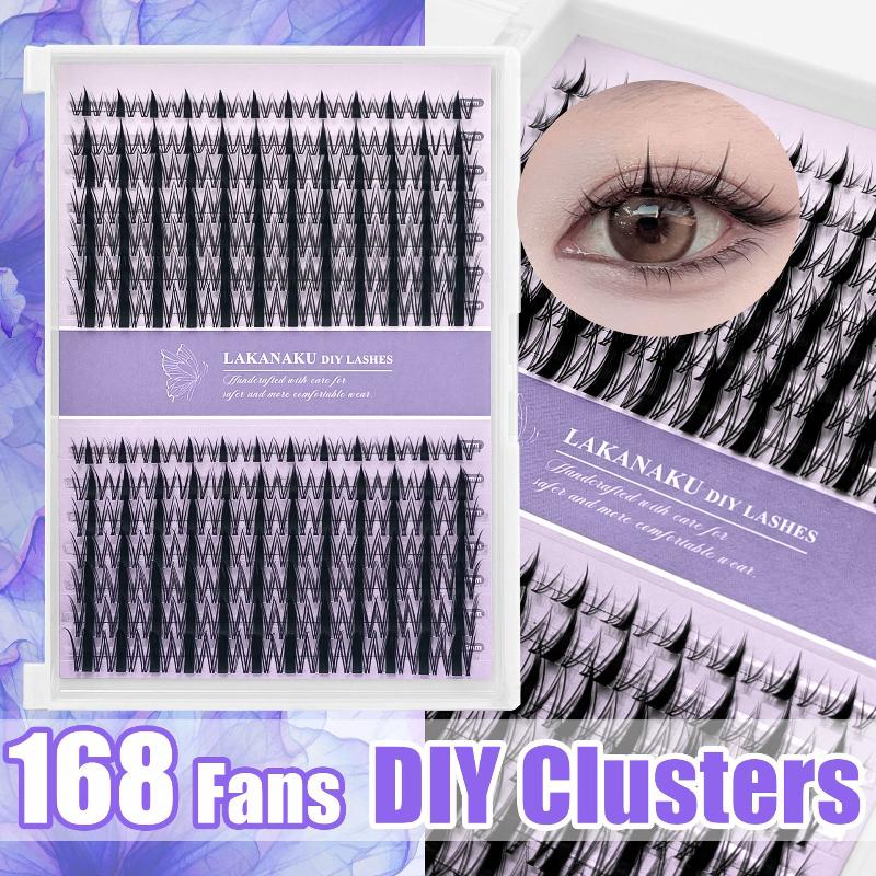 Natural Eyelashes Lashes Clust - Eyelash Extension Equipment review and price