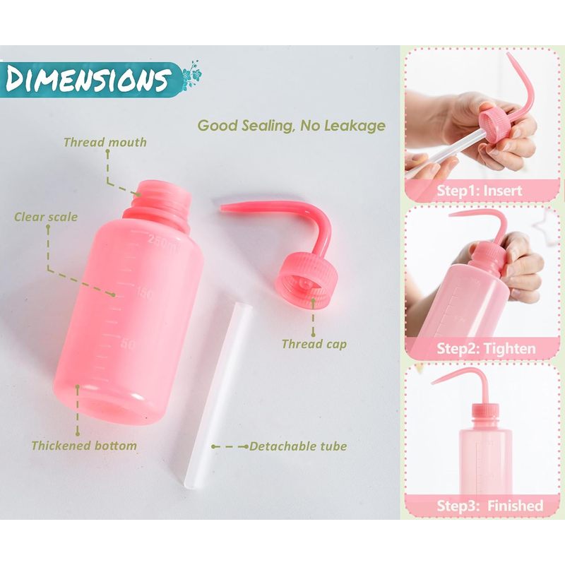 250ml Pink Bend Mouth Eyelash  - Eyelash Extension Is Safe review and price