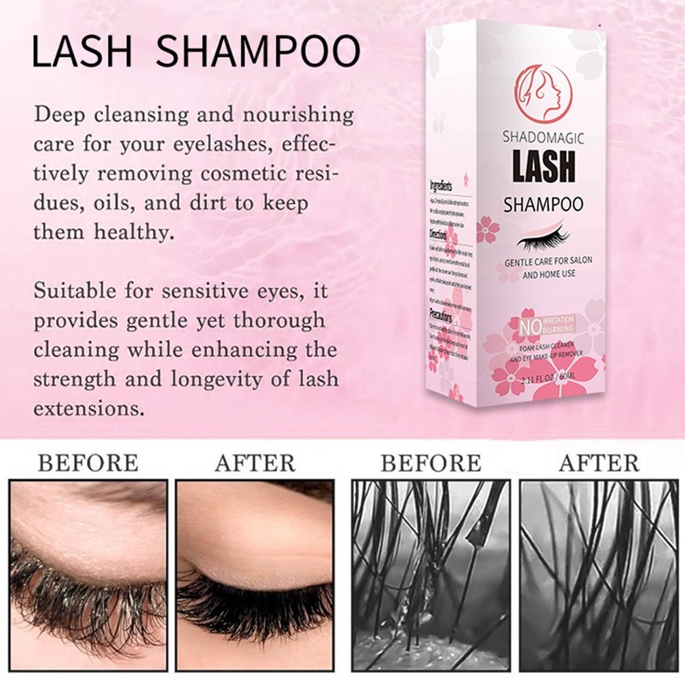 Gentle and Delicate Eyelash Cl - Eyelash Extension Foam Cleanser review and price