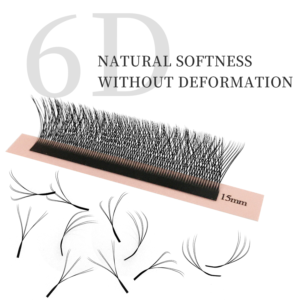 Goddess Double 3D/4DW Shaped E - Eyelash Extension Double Volume review and price