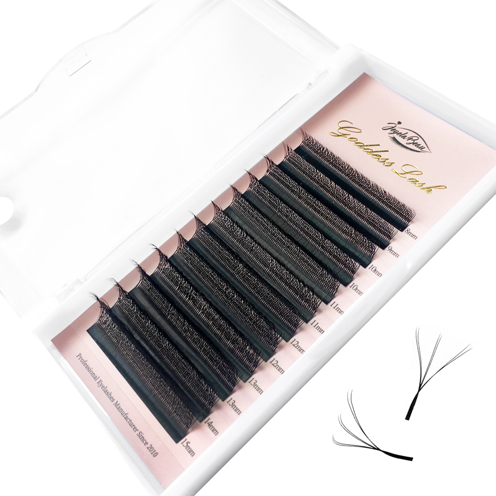 Goddess Double 3D/4DW Shaped E - Eyelash Extension Double Volume review and price