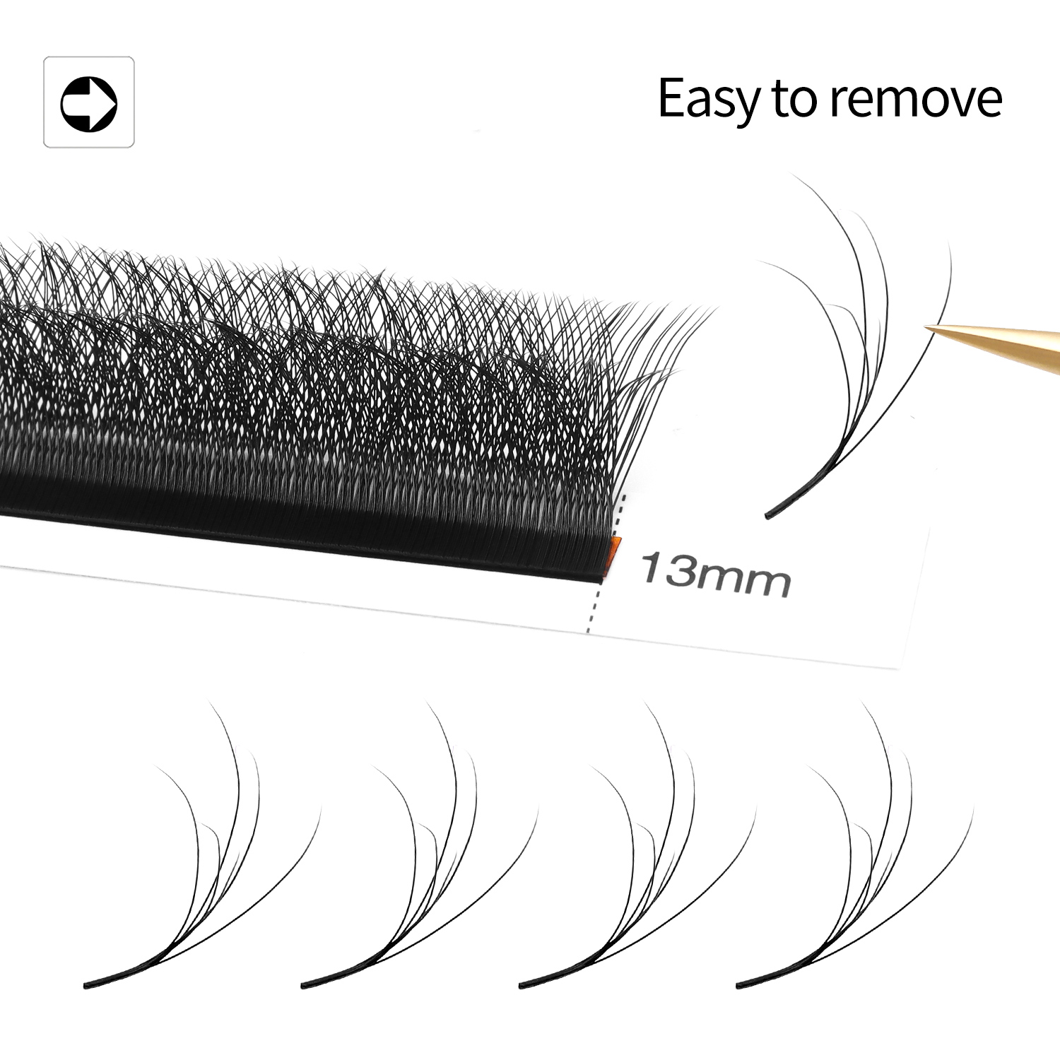 XIUSUZAKI Double Layers 3DW La - Eyelash Extension Double Volume review and price