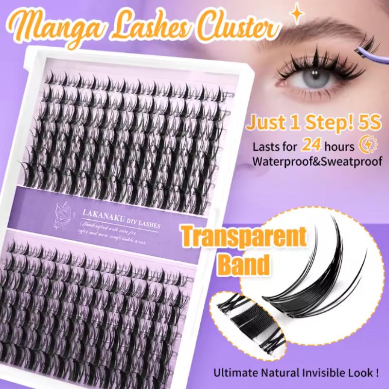 Natural Eyelashes Lashes Clust - Eyelash Extension Equipment review and price