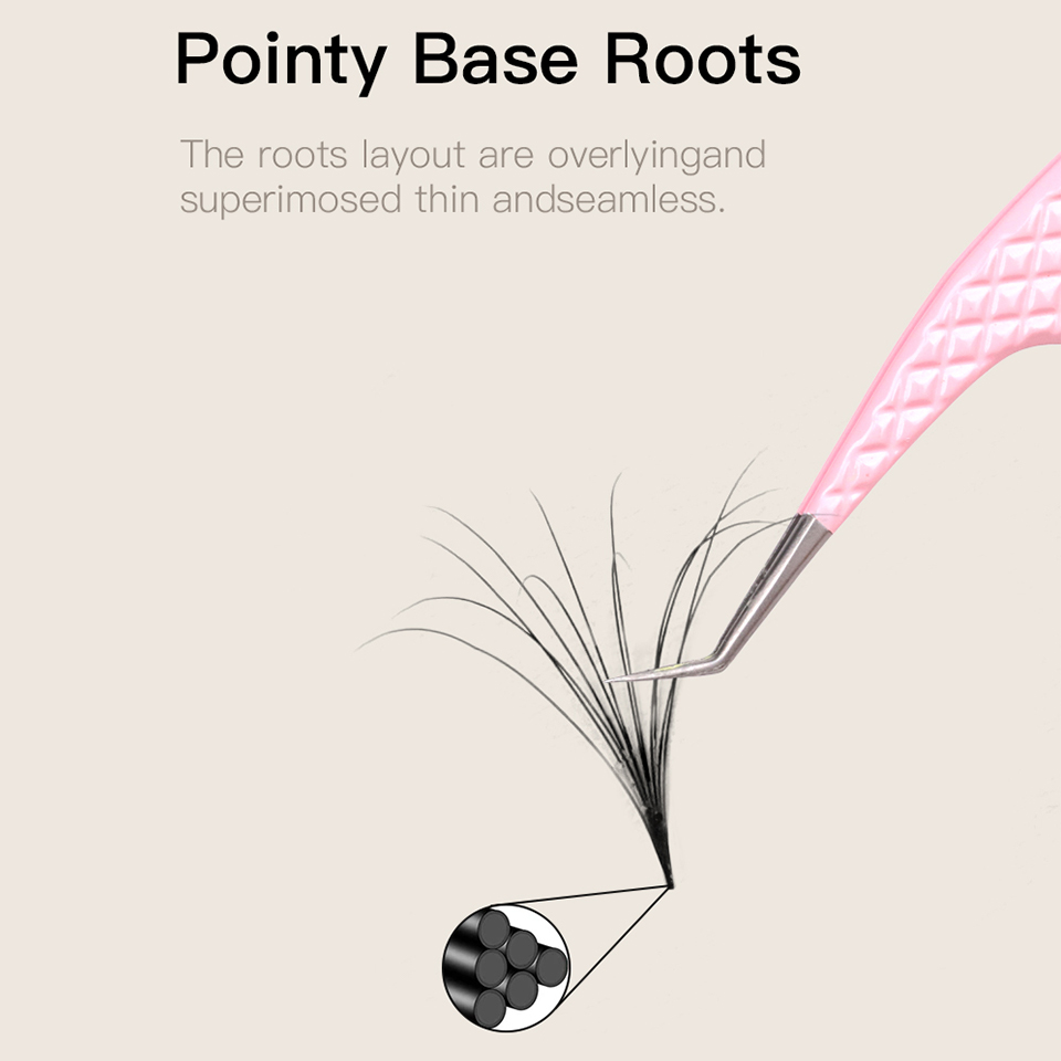 AGUUD Double Layer Pointy Base - Eyelash Extension Double Volume review and price