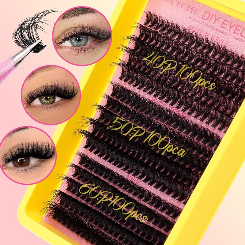 Cluster Lashes Kit Individual  - Eyelash Extension Volume Lashes review and price