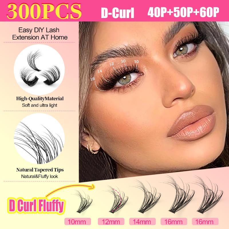 Cluster Lashes Kit Individual  - Eyelash Extension Volume Lashes review and price