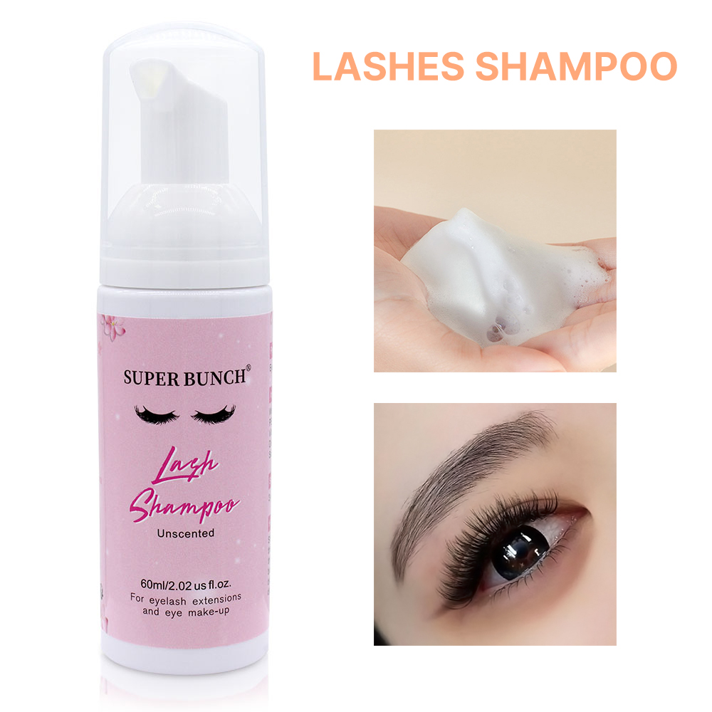 Super Bunch Lashes Shampoo Fal - Eyelash Extension Foam Cleanser review and price