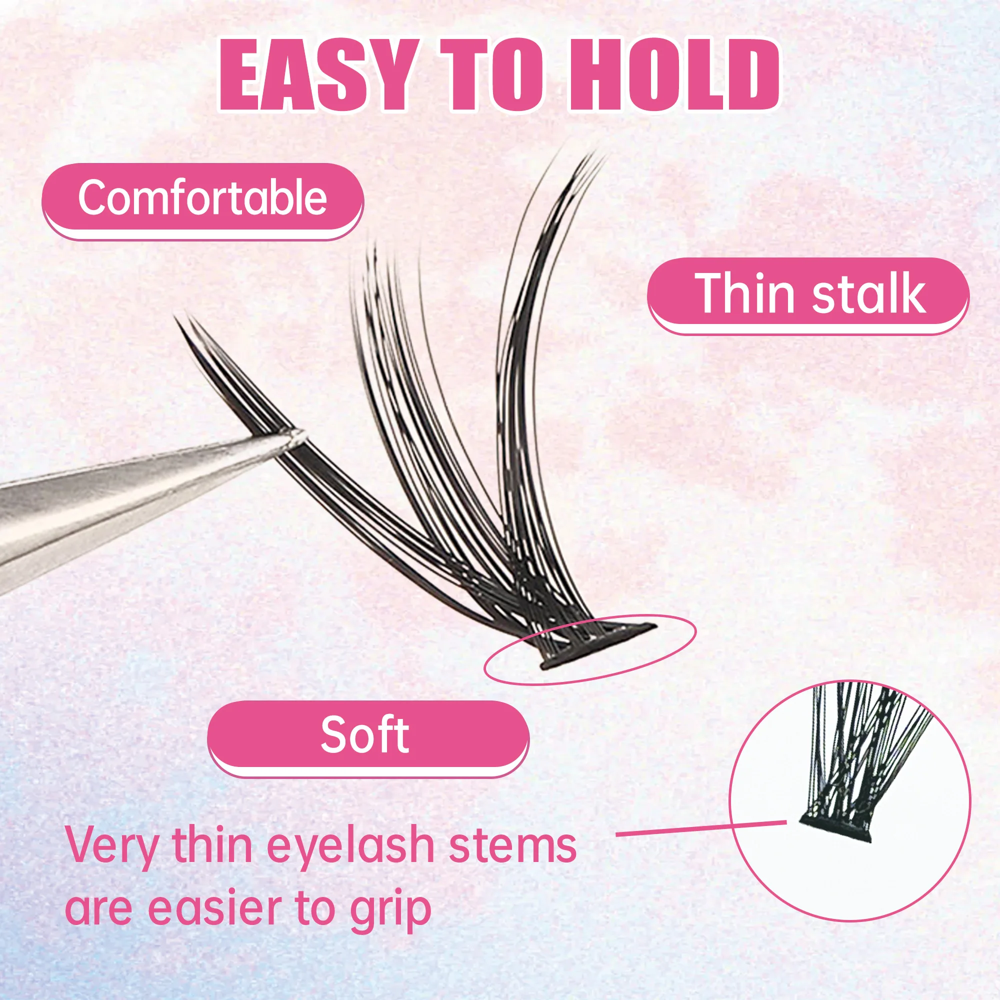 Eyelashes 200 PCS Clusters Las - Eyelash Extension Equipment review and price