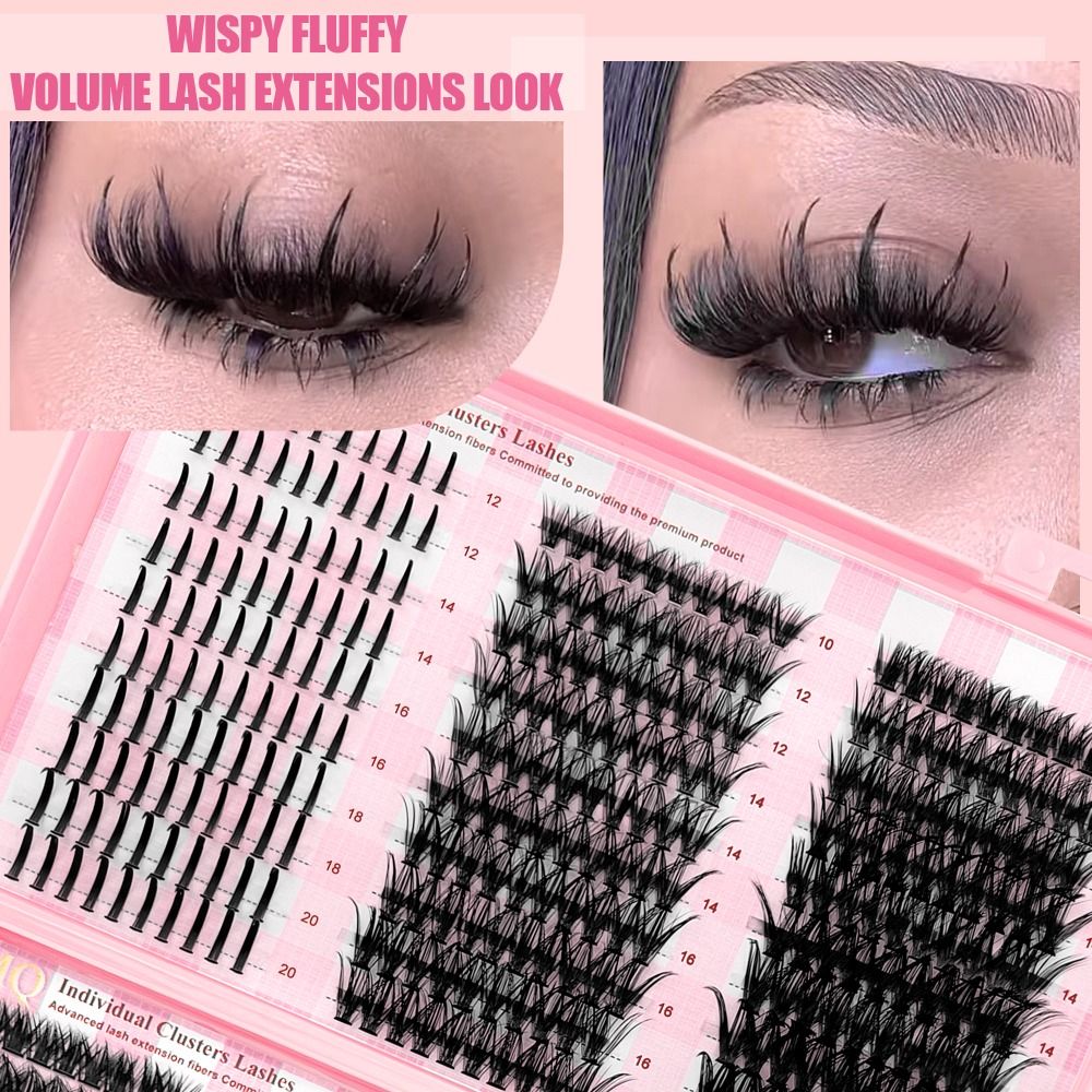 9-16mm Length False Eyelashes  - Eyelash Extension Volume Lashes review and price
