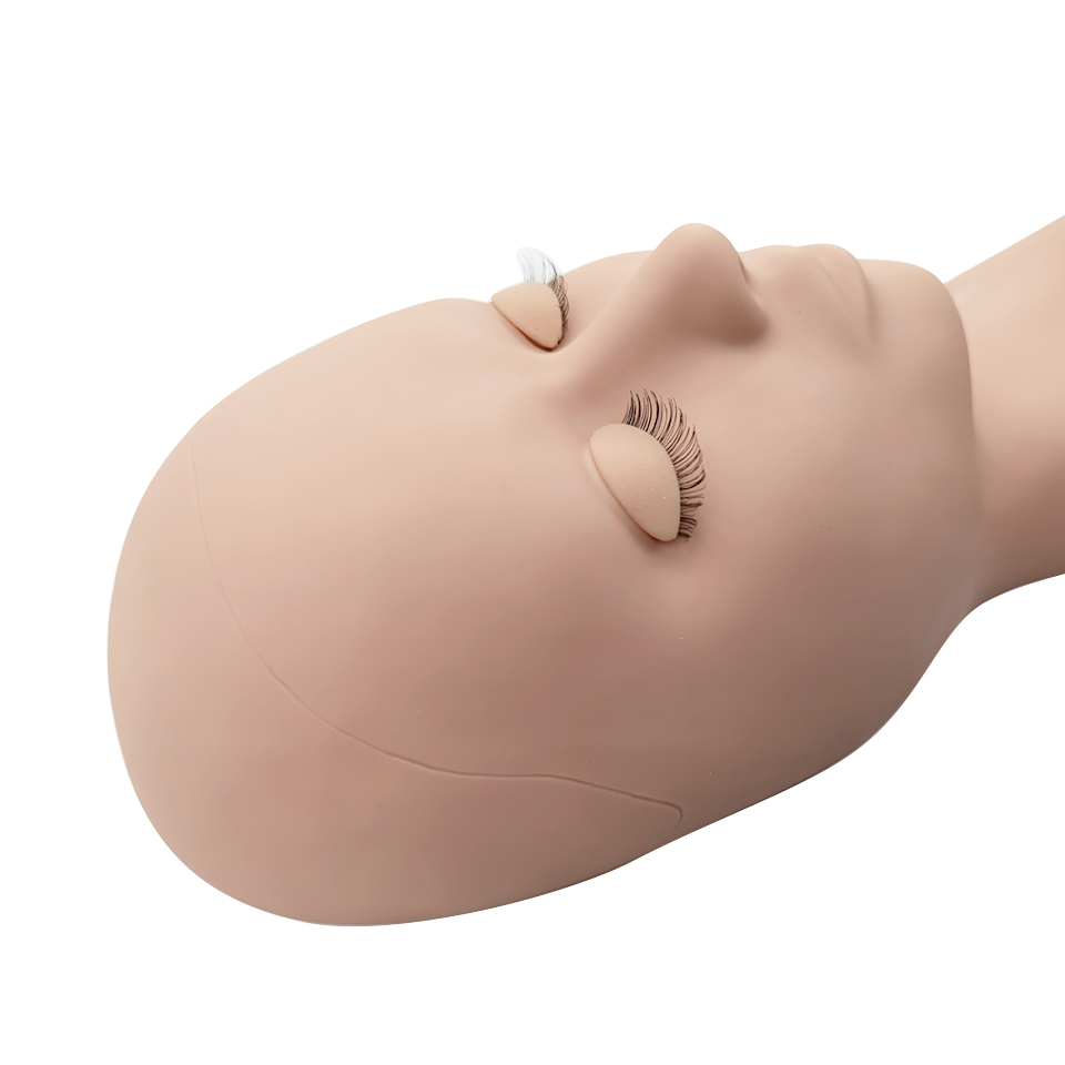 Silicone Head Training Mannequ - Eyelash Extension Model review and price